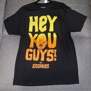 NWT Sloth The Goonies T-Shirt 80s Retro Halloween Size L Black